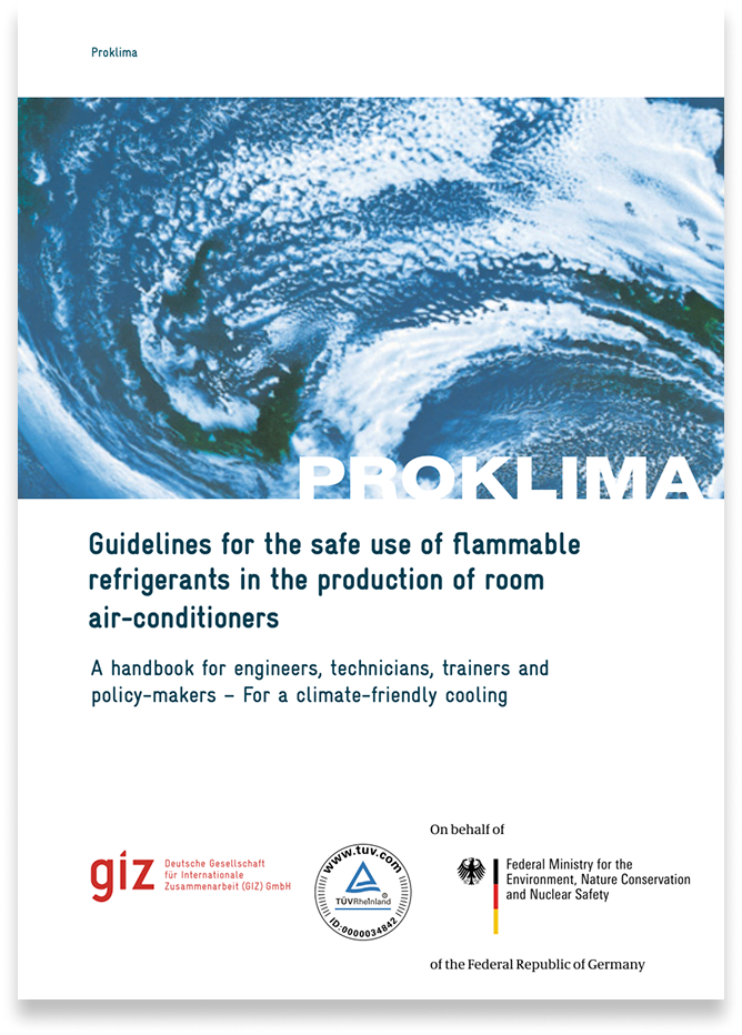 室内エアコン製造における可燃性冷媒の安全使用に関するガイドライン